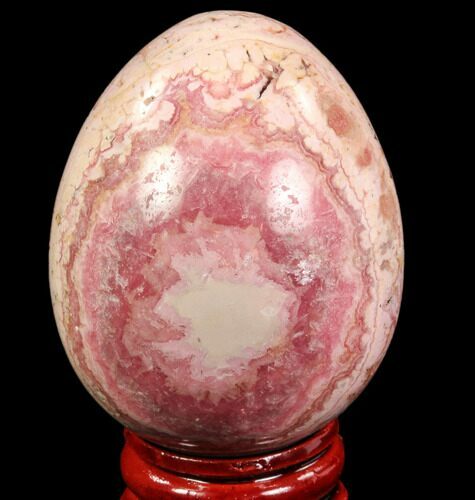 Polished Rhodochrosite Egg - Argentina #79268